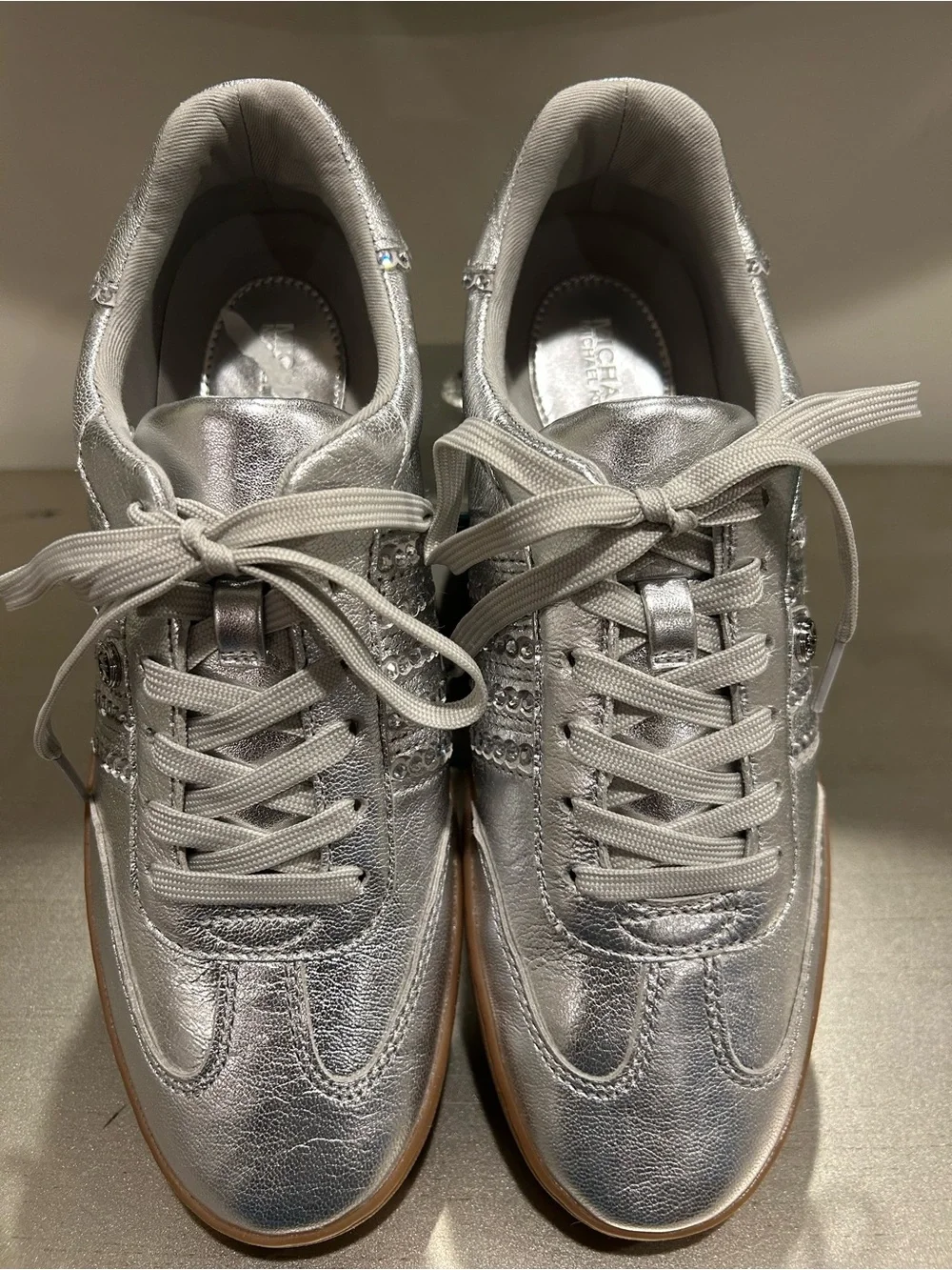 Michael Kors shiny metallic